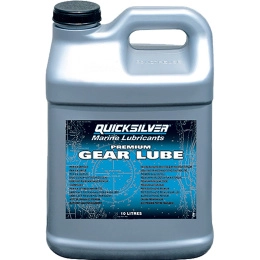 Масло трансмиссионное 10 л Quicksilver Premium Gear Lube 80W90 (858059QB1)